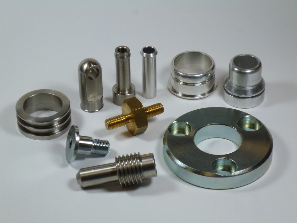 Precision CNC turned parts from series production